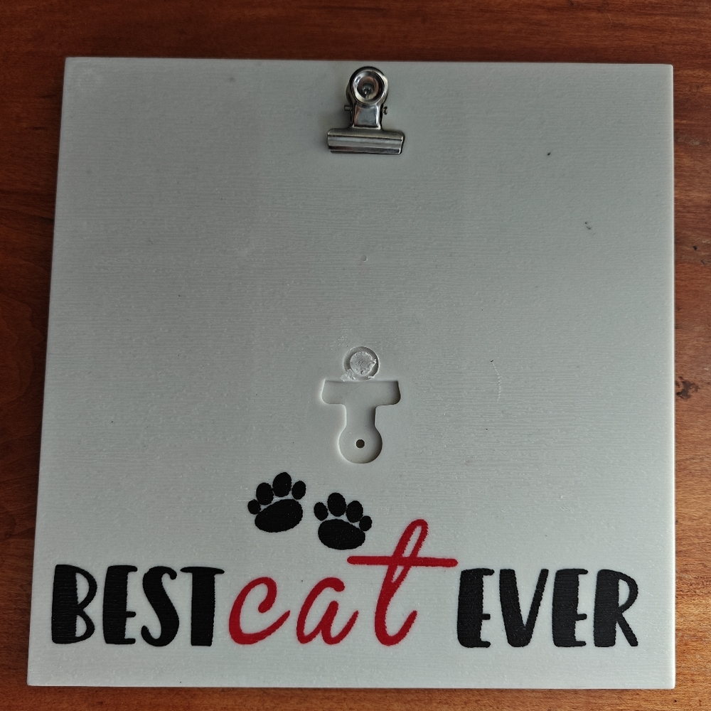 Special Moments Best Cat Ever Photo Holder 4x6
